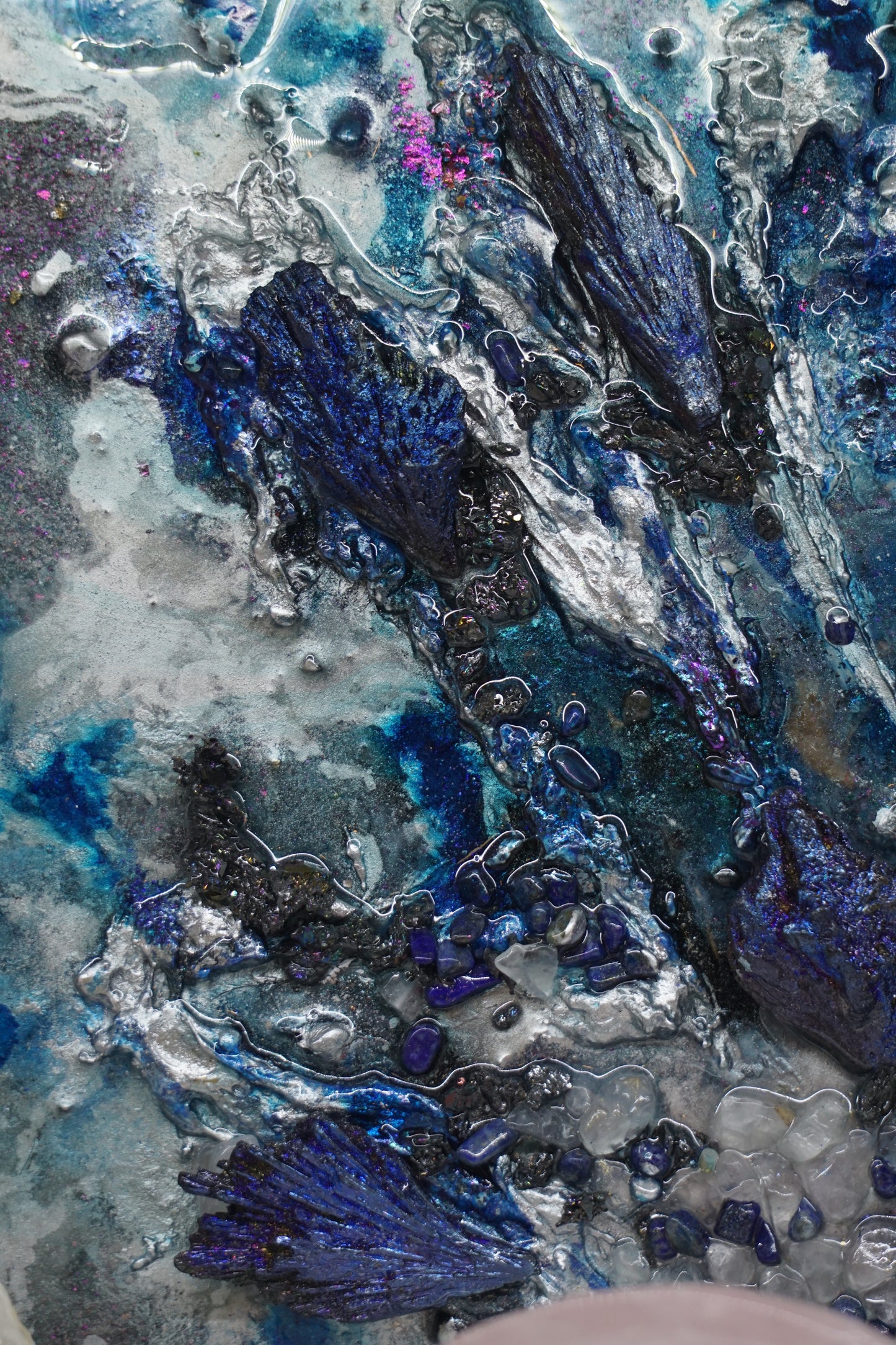 Nature's Triad: A Mineral Triptych