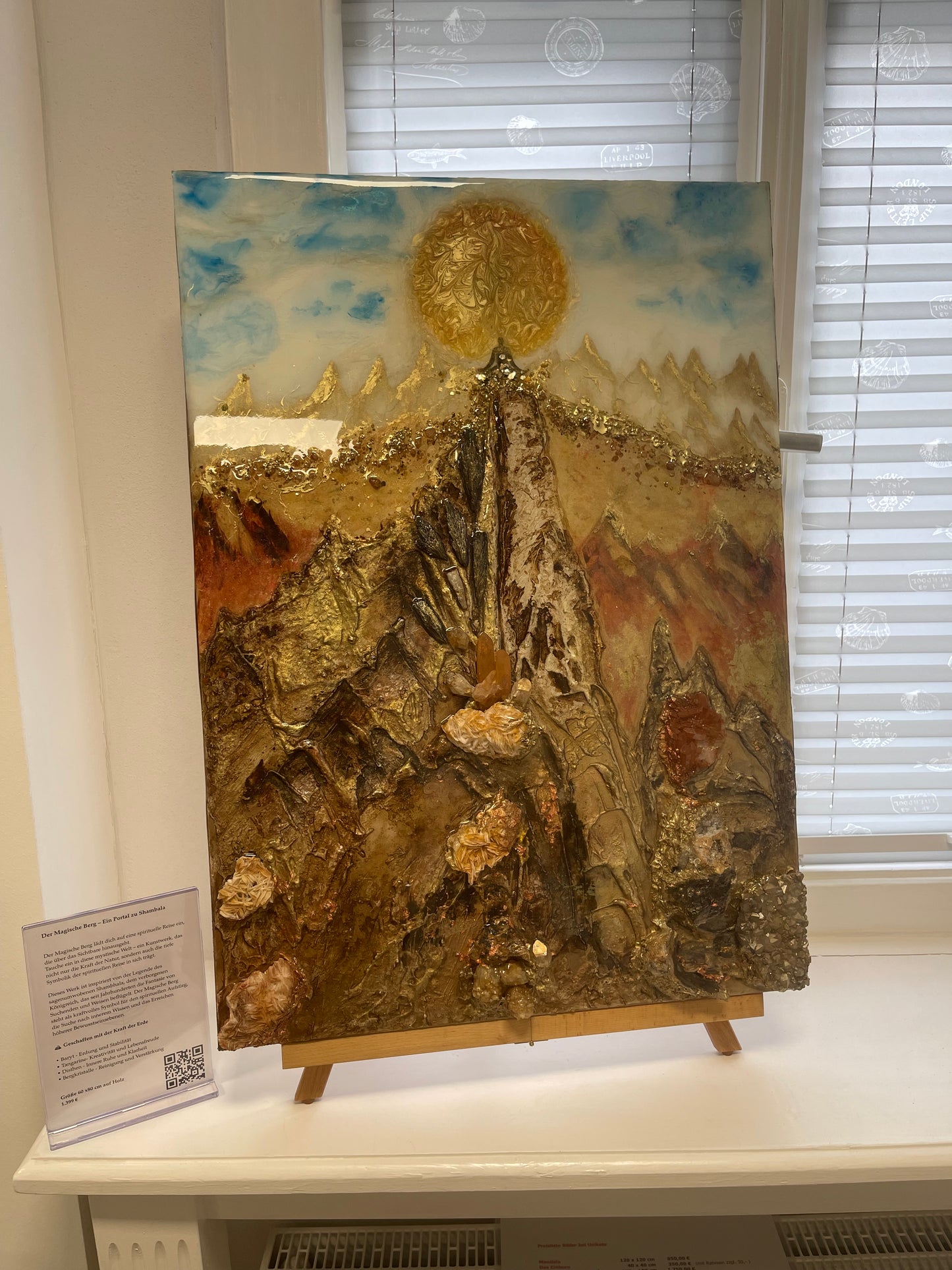 The Magic Mountain - Rock Crystal Composition