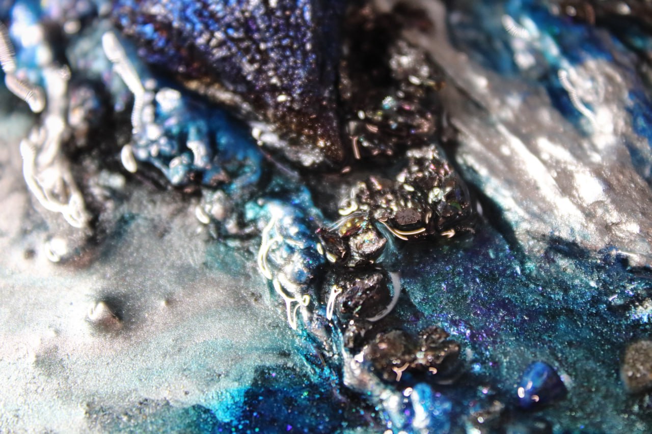 Nature's Triad: A Mineral Triptych