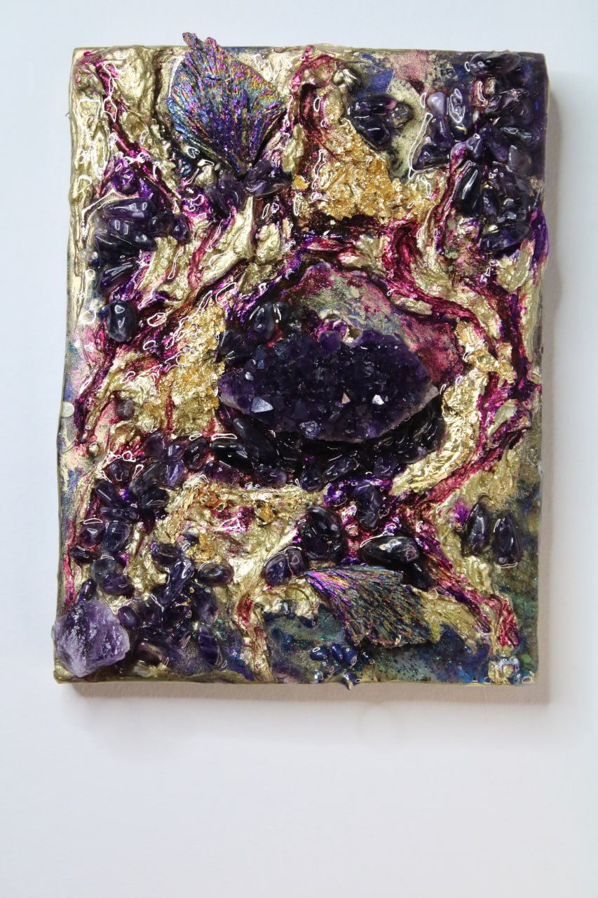 Nature's Triad: A Mineral Triptych