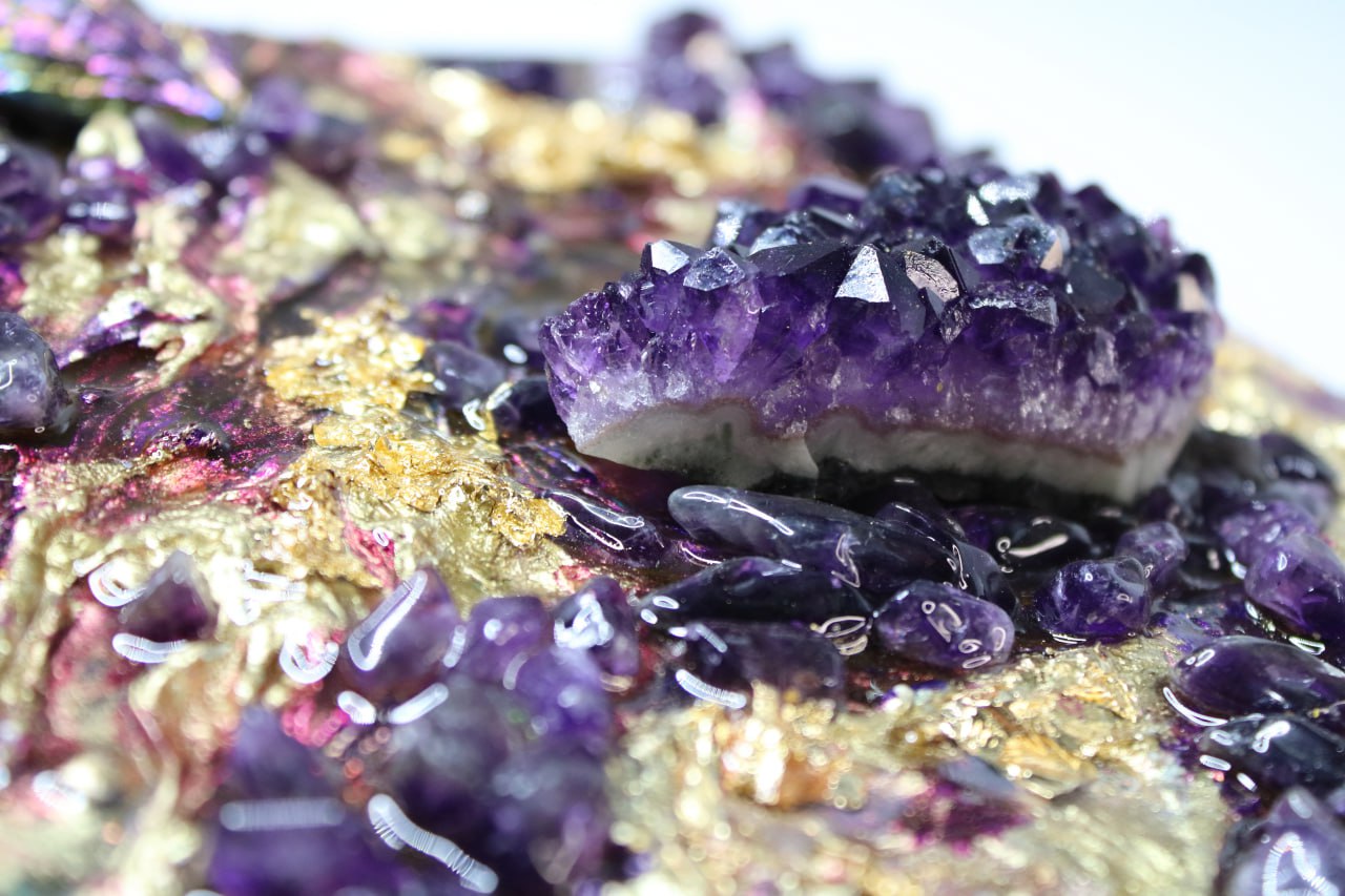 Nature's Triad: A Mineral Triptych