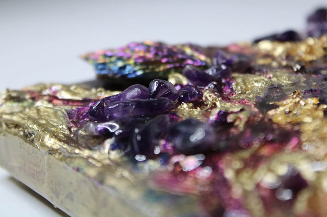 Nature's Triad: A Mineral Triptych