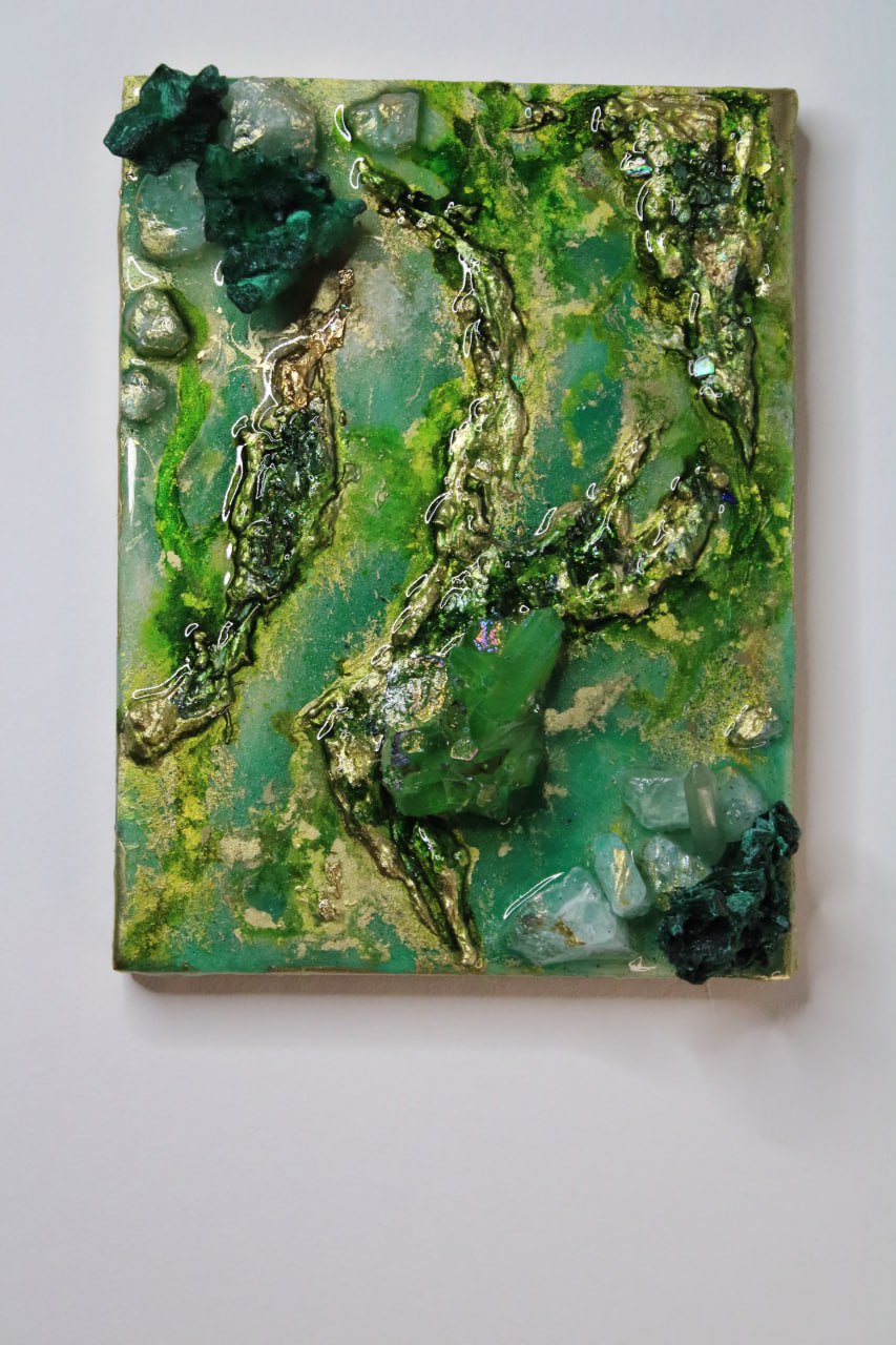 Nature's Triad: A Mineral Triptych