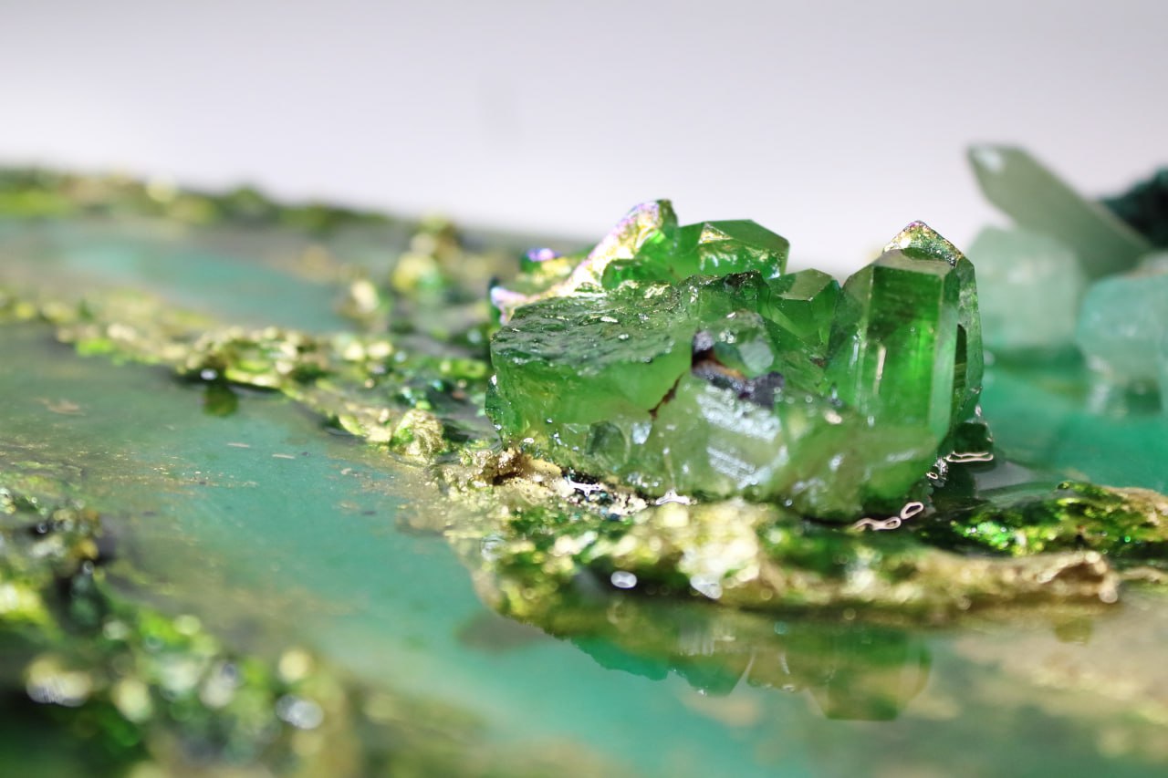 Nature's Triad: A Mineral Triptych