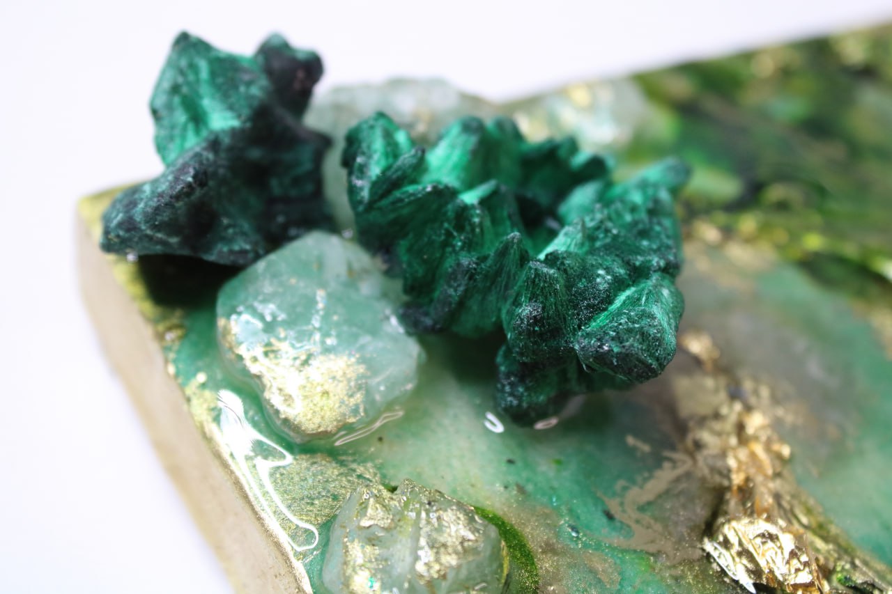 Nature's Triad: A Mineral Triptych