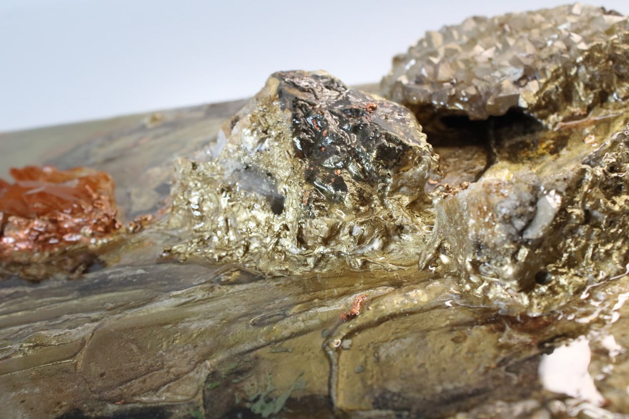 The Magic Mountain - Rock Crystal Composition