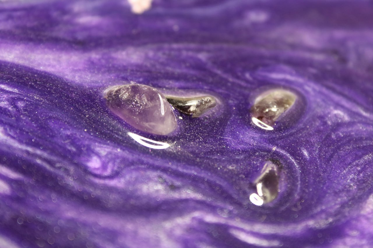 Violet Galaxy – Crystal Composition