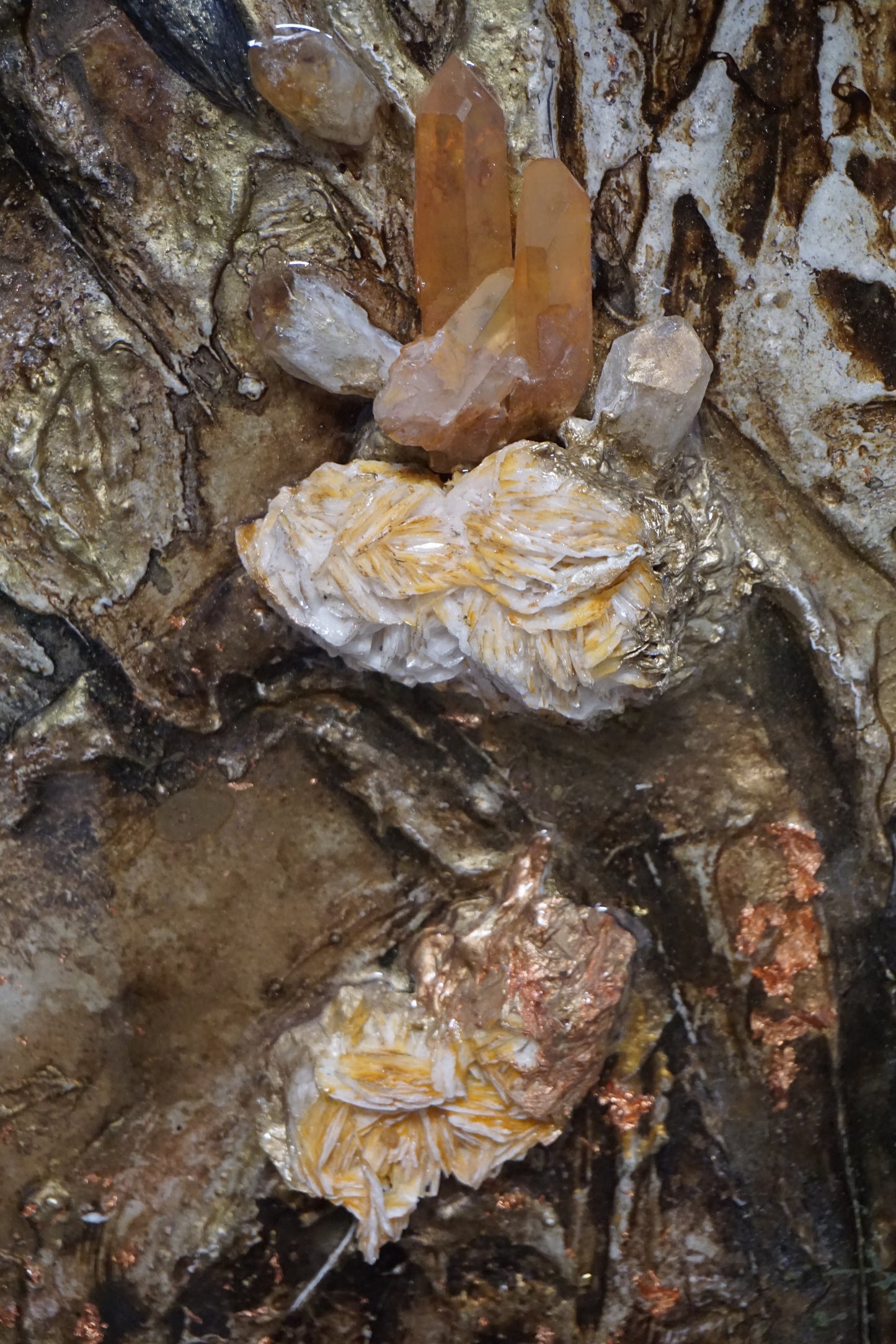 The Magic Mountain - Rock Crystal Composition