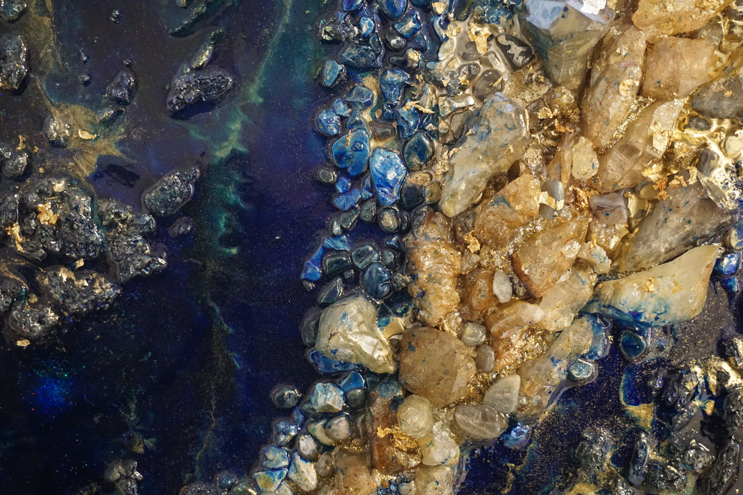 Nature's Triad: A Mineral Triptych