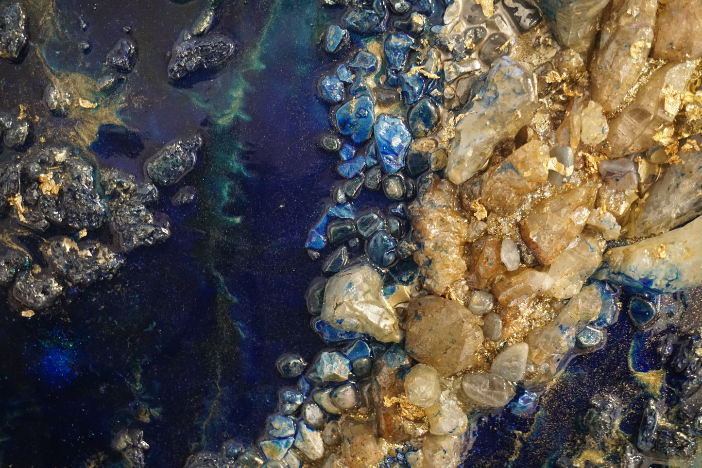 Nature's Triad: A Mineral Triptych