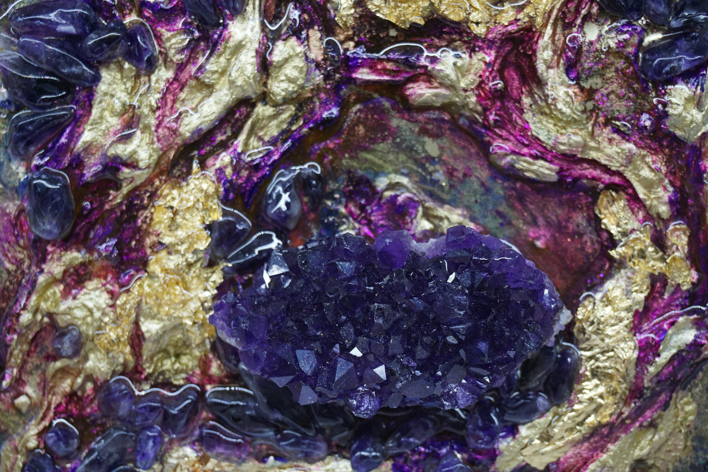 Nature's Triad: A Mineral Triptych