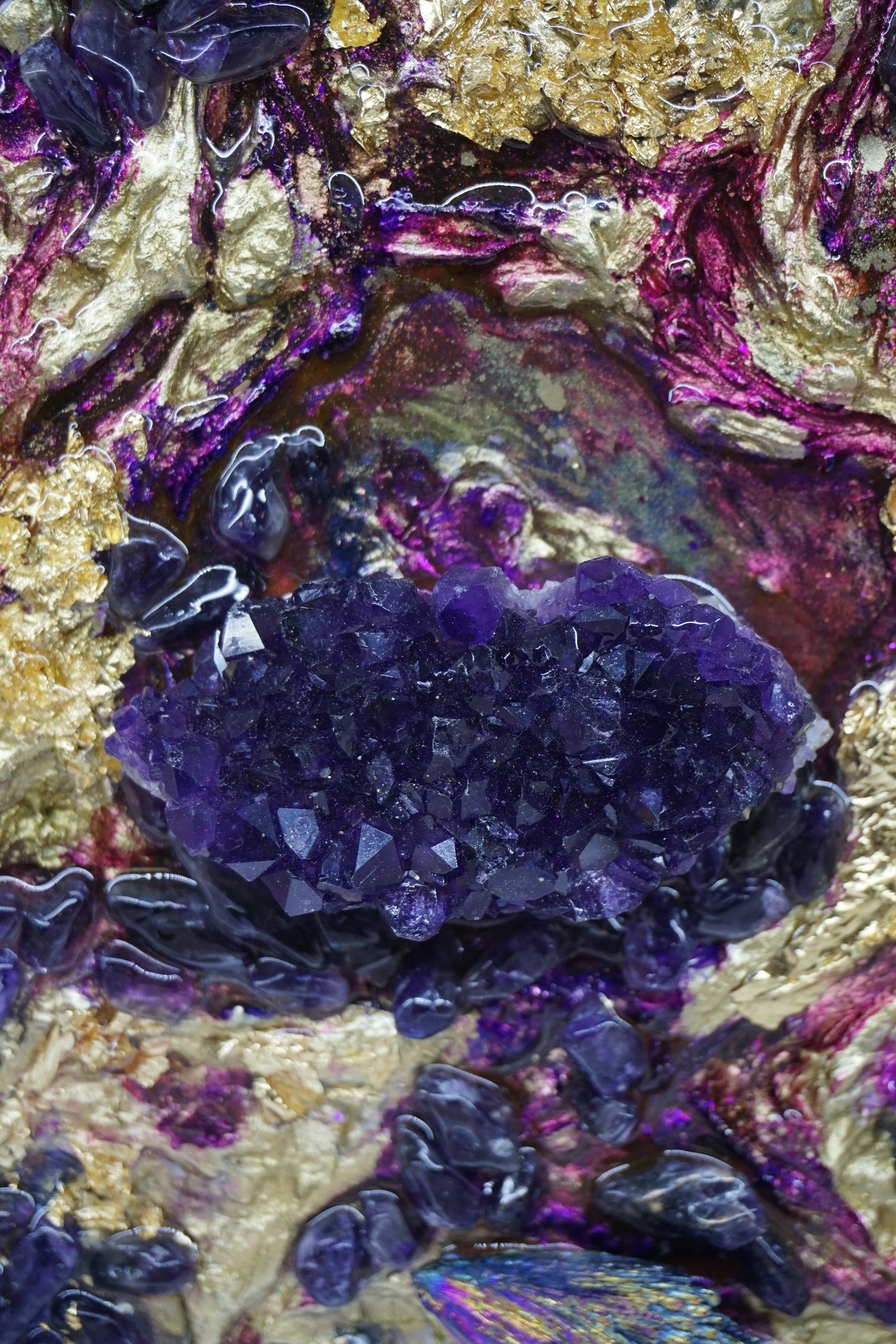 Nature's Triad: A Mineral Triptych