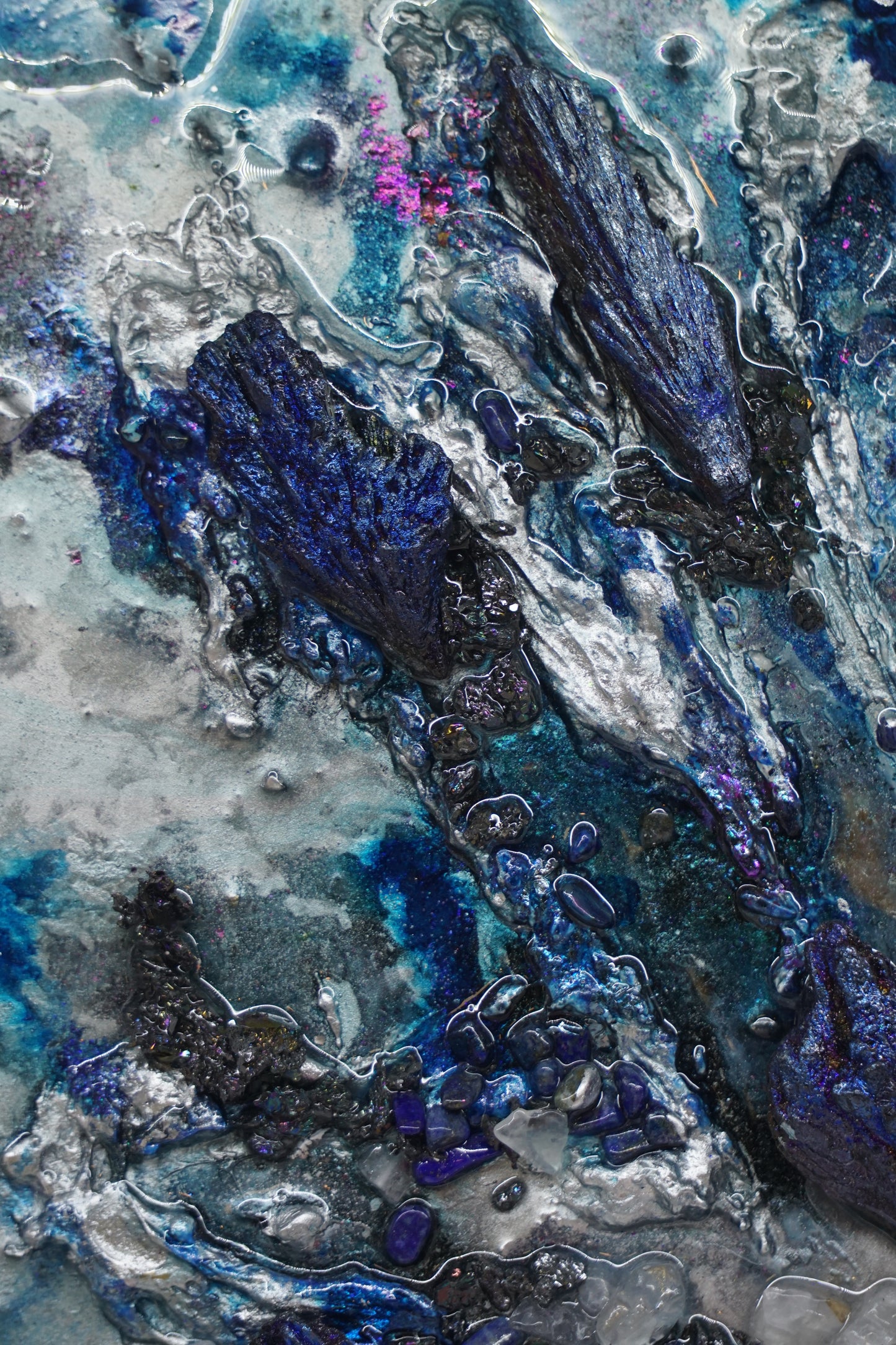 Nature's Triad: A Mineral Triptych