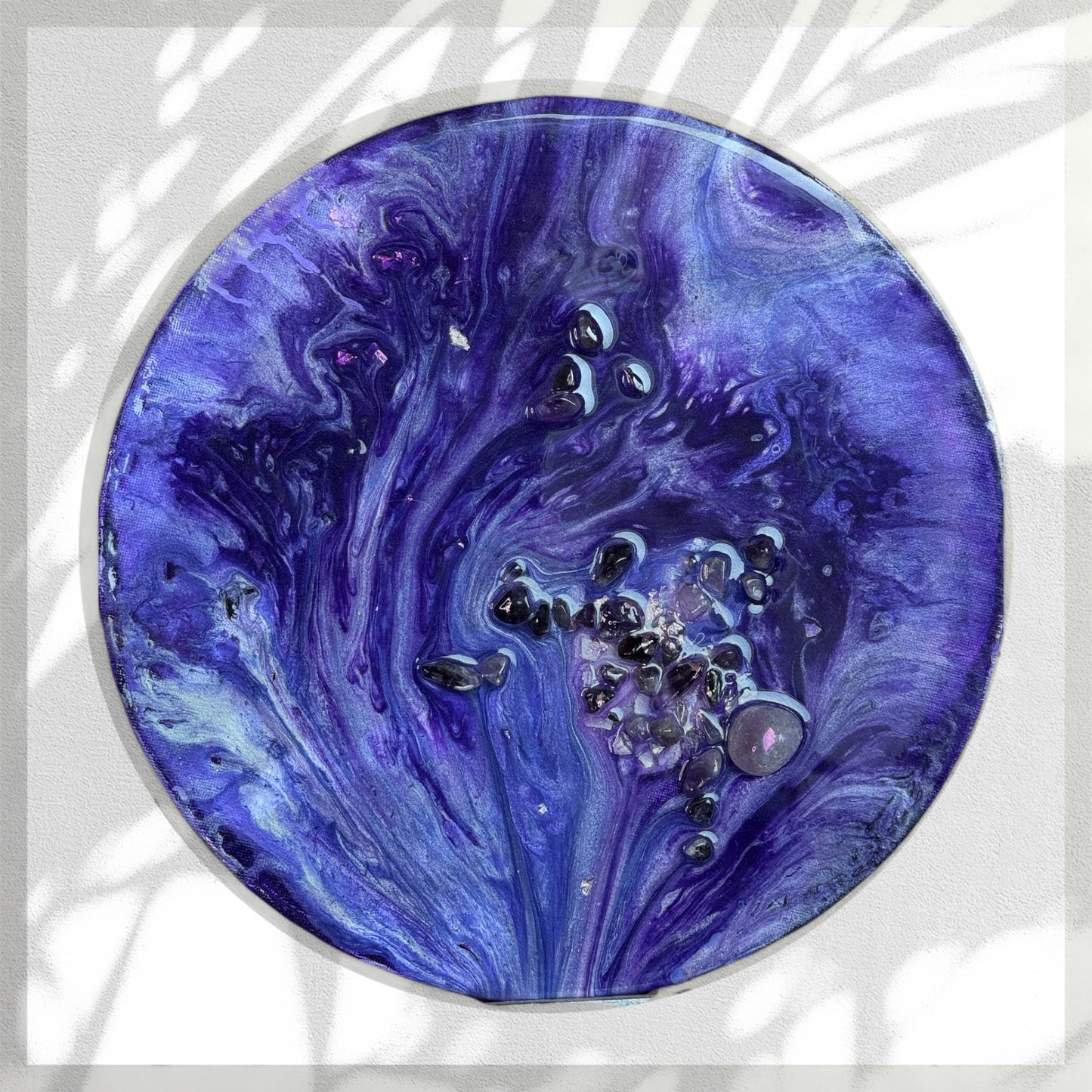 Violet Galaxy – Crystal Composition