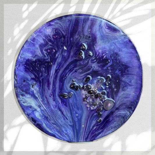 Violet Galaxy – Crystal Composition