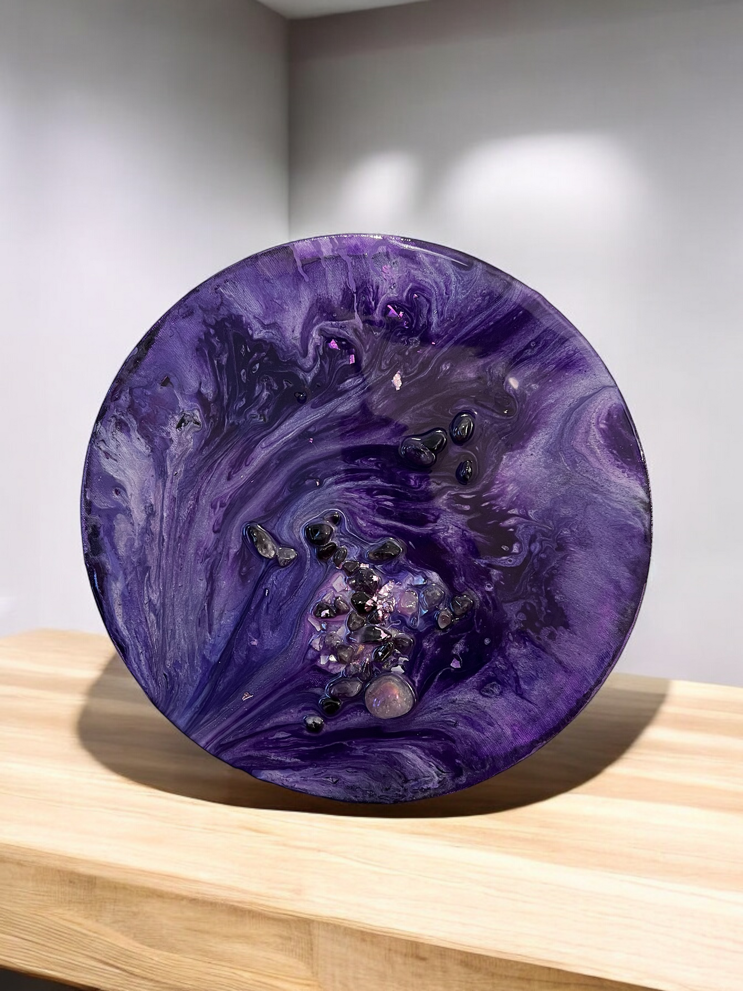 Violet Galaxy – Crystal Composition