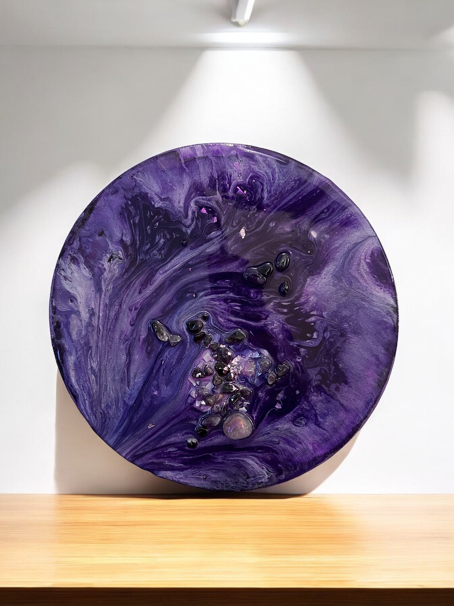 Violet Galaxy – Crystal Composition