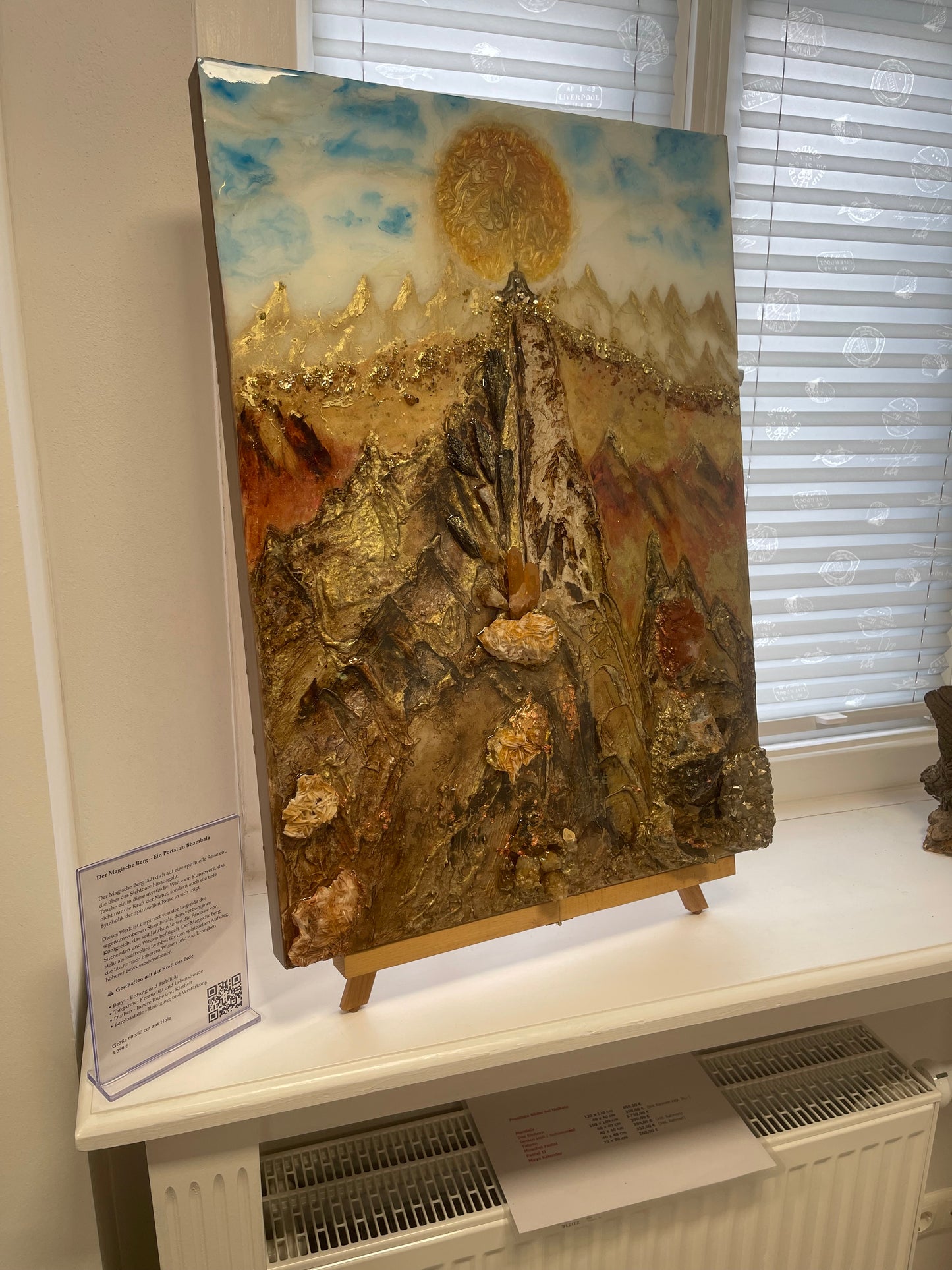 The Magic Mountain - Rock Crystal Composition