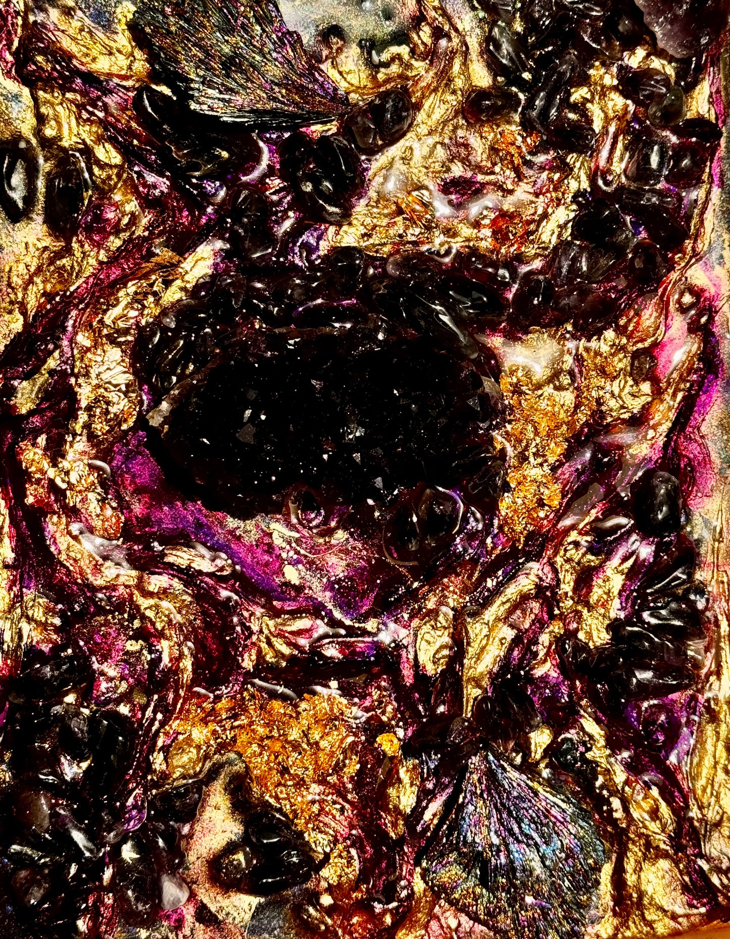 Nature's Triad: A Mineral Triptych