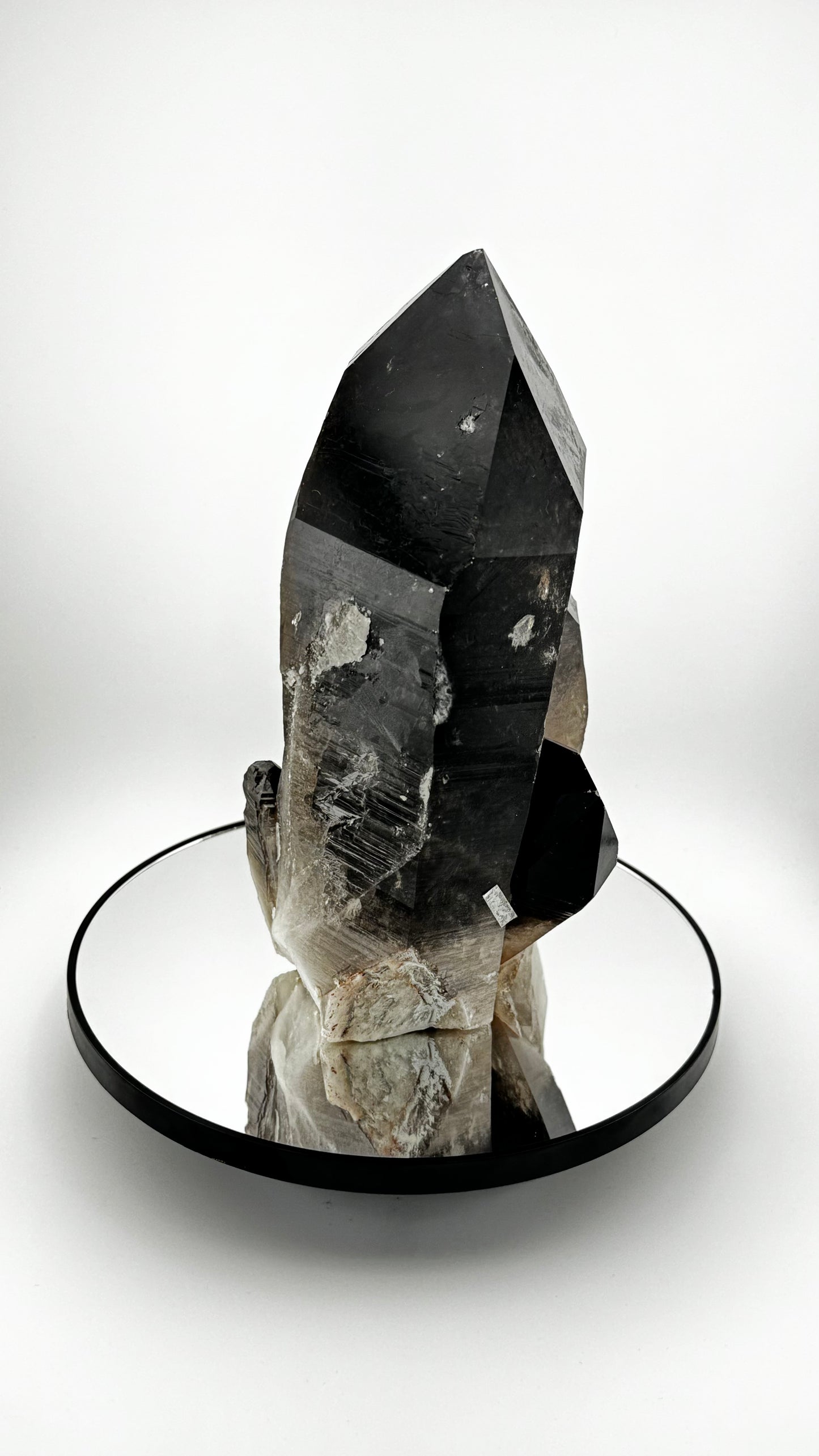 Smoky quartz scepter – cathedral shape – Brazil, 3.7kg