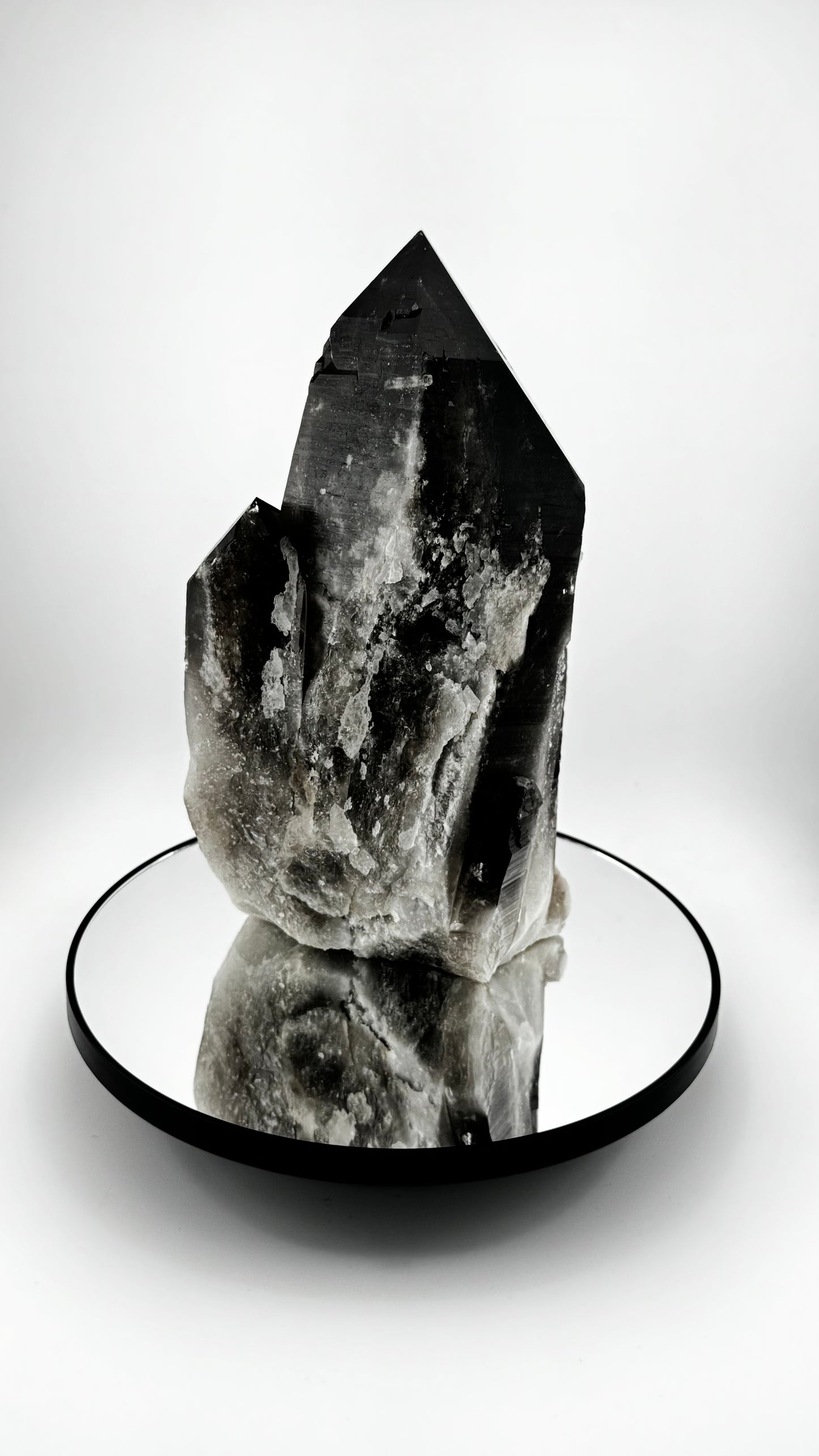 Smoky quartz scepter – cathedral shape – Brazil, 3.7kg