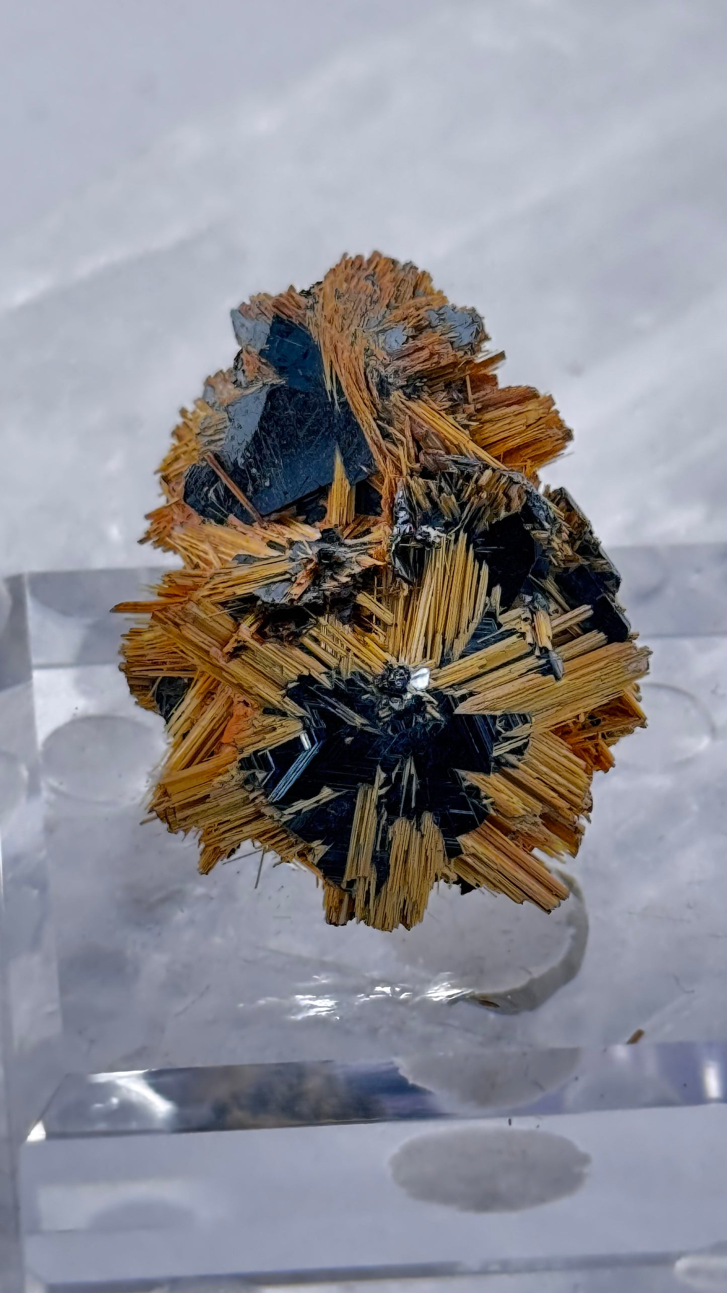 Rutil mit Hämatit – Novo Horizonte, Bahia, Brasilien, 80g