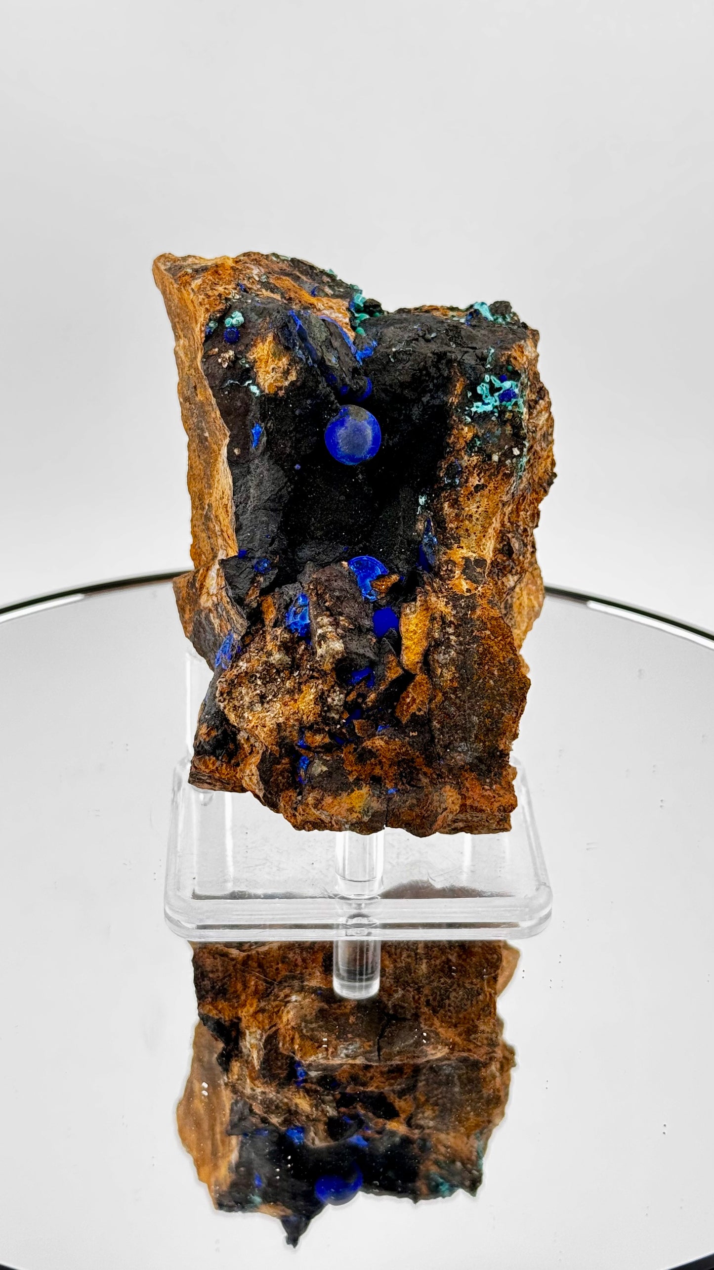 Azurit mit Malachit – Malbunka Copper Mine, Australien, 303g