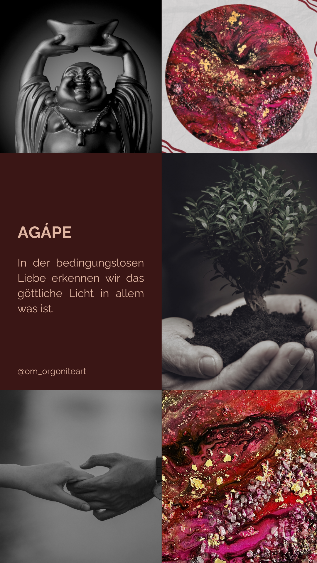 Agápe – Crystal Composition