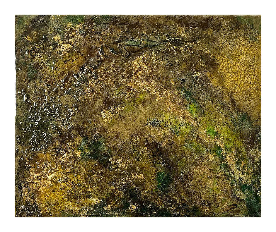 Orgonit Energiebild From Above Vorderseite